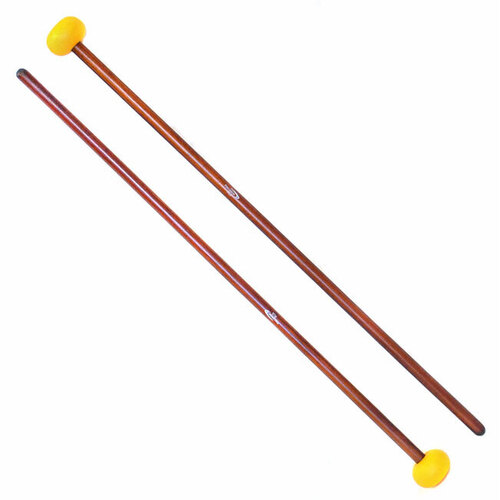 Percussion Plus Xylo/Glock Mallets 28mm Head 365mm Length Fiberglass Handles Pair