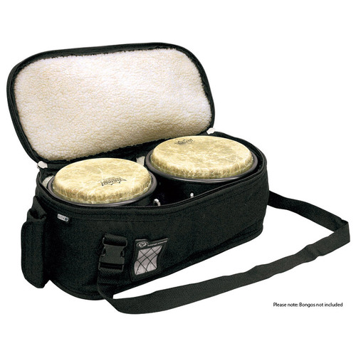 Protection Racket Deluxe Bongo Bag in Black (19.5" x 11" x 8")