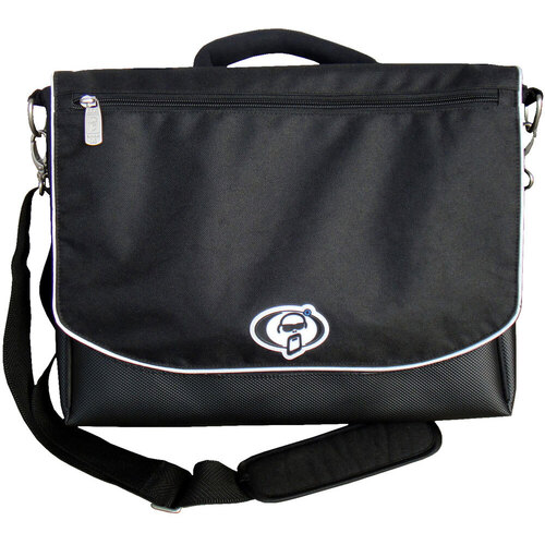 Protection Racket 15" TM Laptop Briefcase Utility Case with Padded Handle, Shoulder Strap, Zipped Pockets, Organiser Compartments, 1.0 kg
