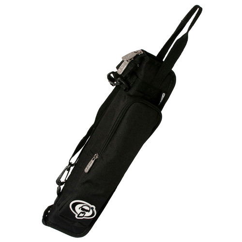 Protection Racket Deluxe 3-Pair Drumstick Bag with Clear Window Compartments and Adjustable Shoulder Strap