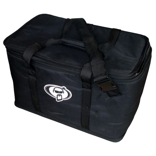 Protection Racket Deluxe Cajon Case Black 52x30.5x30.5cm, Waterproof, 600 Denier Polyester, Adjustable Shoulder Strap, YKK Zip, 2.0kg