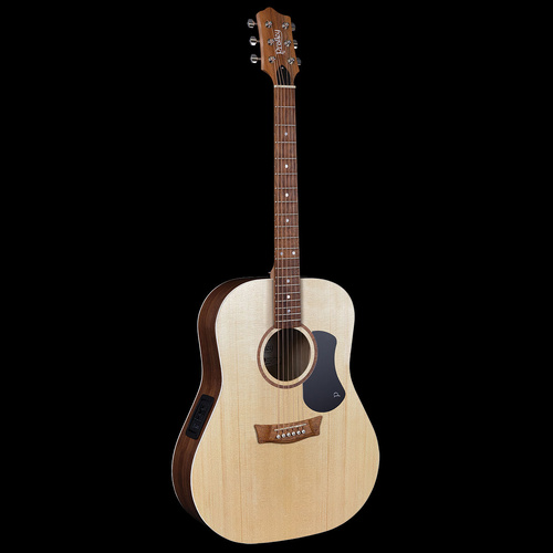 Pratley Classic Series Dreadnought Acoustic Guitar - Solid Spruce Top, Solid Blackwood B/S, Premium Case, L.R. Baggs Pickup, Made in Australia