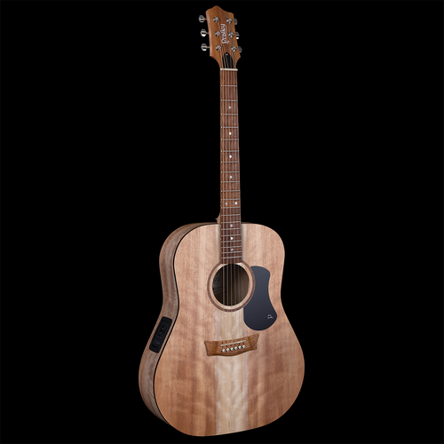 Pratley Classic Series Dreadnought Guitar - Solid Maple Top, Solid Maple Back & Sides, AA Grade Teak Fretboard, L.R. Baggs Pickup, Premium Case Includ