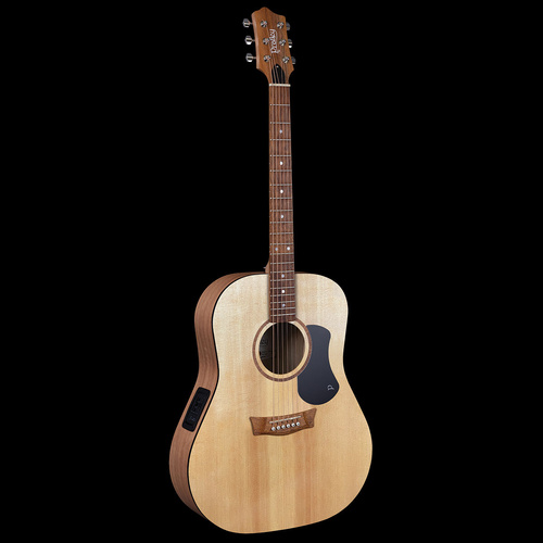 Pratley Classic Series Dreadnought Acoustic Guitar - Solid Spruce Top, Solid Queensland Maple Back & Sides, Premium Case Included