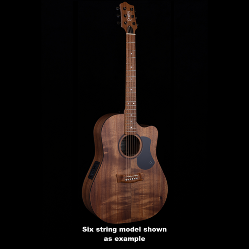 Pratley Classic Series Dreadnought Cutaway 12 String Acoustic Guitar - Solid Blackwood Top and B/S, PRD12-SCE-BWBW, Handcrafted in Australia