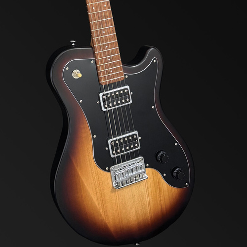 Pratley DVR Single Cutaway Solid Qld Blue Fig Body Electric Guitar - Fig Burst [PRDVR-22-FBB]
