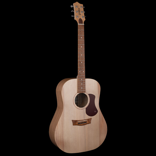Pratley Entertainer Dreadnought All Solid Maple B/S Bunya Top Acoustic Guitar with Premium Case