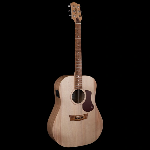 Pratley Entertainer Dreadnought Acoustic Guitar - Solid Maple Back/Sides, Bunya Top, Fishman Pickup, Premium Case, Handcrafted in Australia