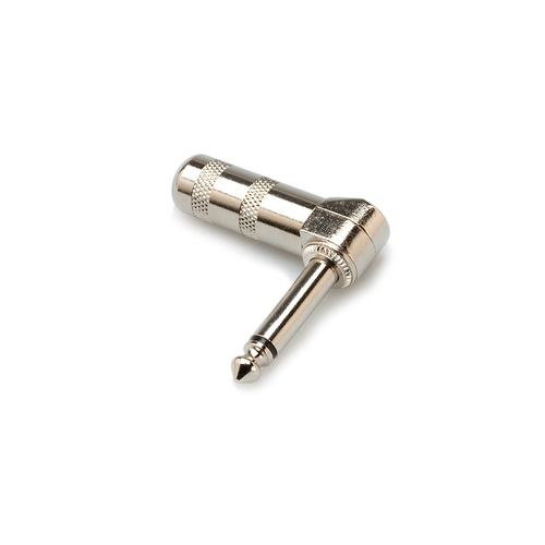 Hosa Connector, Right-angle 1/4 in TS