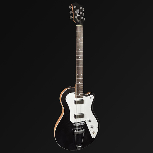 Pratley Indigo Pro Single Cutaway Solid Body Electric Guitar Transparent Midnight Black [PRINDI-M22P-TMB]