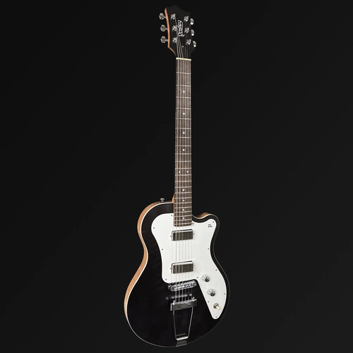 Pratley Indigo Pro Single Cutaway Solid Body Electric Guitar Transparent Midnight Black [PRINDI-M22P-TMB]