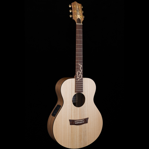 Pratley Josh Teskey Signature Deep Body Concert Guitar Blackwood B/S Queensland Fig Top PRJTC-SNCE-BWF