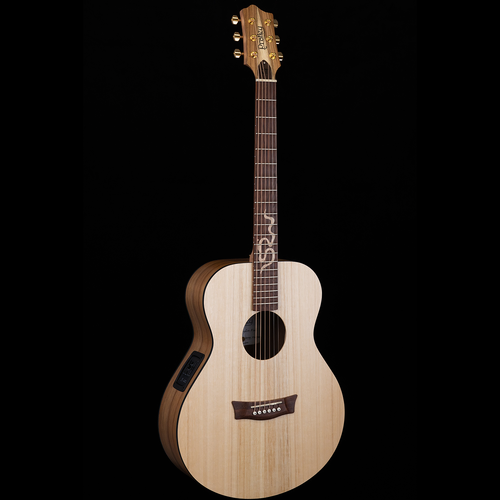 Pratley Josh Teskey Signature Deep Body Concert Acoustic Guitar Blackwood Queensland Fig Top