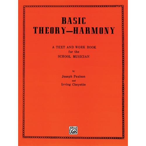 Basic Theory - Harmony