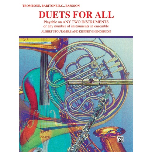 Duets For All - Trombone/Baritone Bc/Bassoon