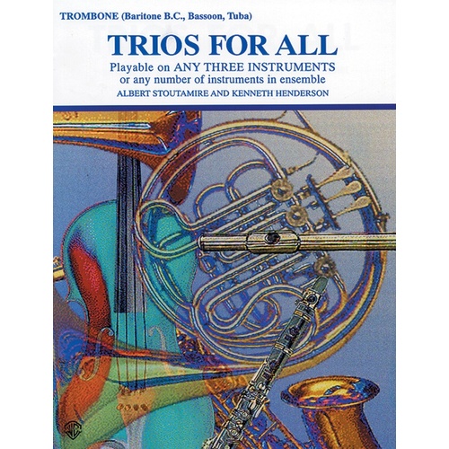 Trios for All Tuba, Bari Sax, Trombone, Bassoon Sheet Music