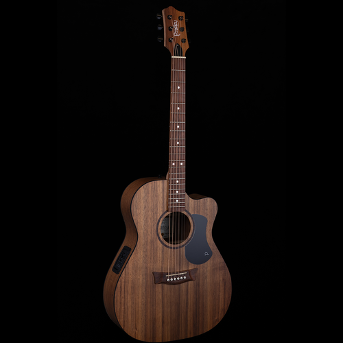 Pratley Classic Series OM Cutaway Acoustic Guitar - All Solid Tasmanian Blackwood, AA Grade Teak Fretboard, Queensland Maple Neck, Premium Case Includ