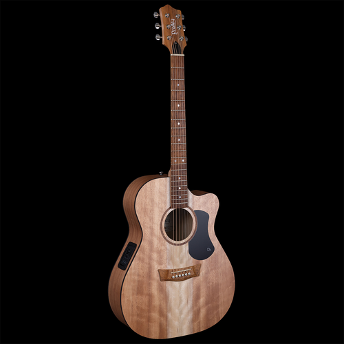 Pratley Classic Series OM Cutaway Acoustic Guitar - Solid Maple Top & Back, AA Grade Johnstone River Teak Fretboard, Premium Case Included