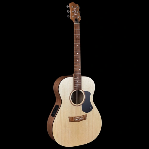 Pratley Classic Series OM Acoustic Guitar - Solid Spruce Top, Solid Queensland Maple Back & Sides, Premium Case Included