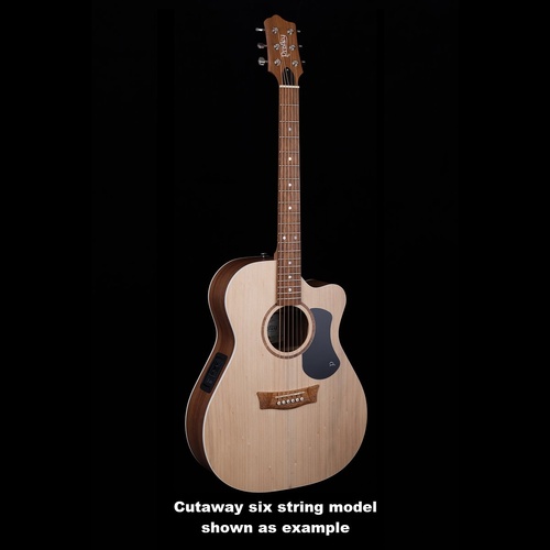 Pratley Classic OM 12-String Guitar: Solid Bunya Top & Blackwood B/S, 25.5" Scale