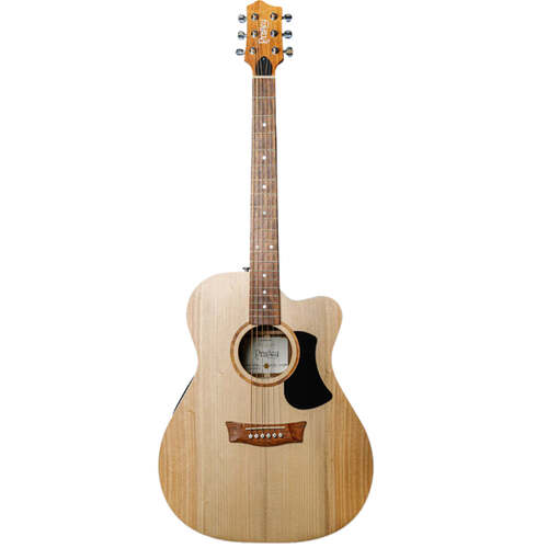 Pratley OM-SCE-BWB OM Solid Blackwood/Bunya Acoustic Guitar w/ Cutaway & Pickup