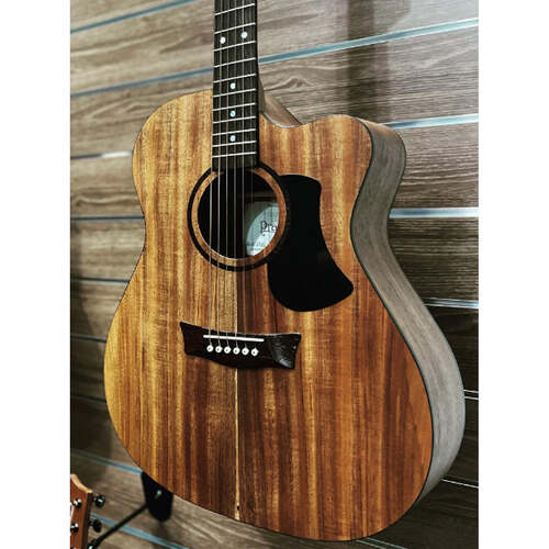 Pratley OM-SCE-BWBW OM Solid Blackwood/Blackwood Acoustic Guitar w/ Cutaway & Pickup