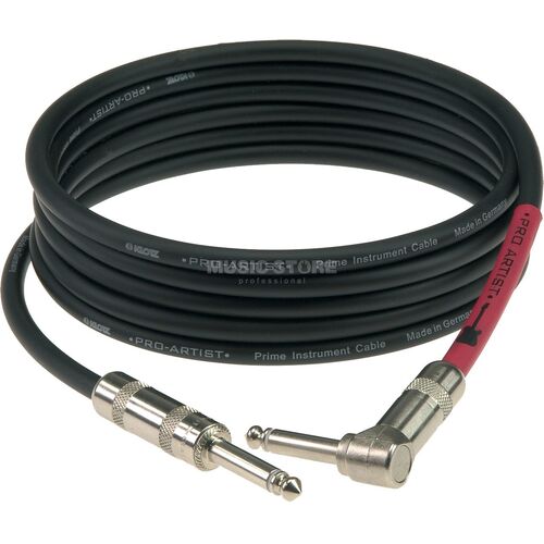 Klotz PRON030PR Pro Artist 3m Prime Guitar Cable Jack/Right Angle