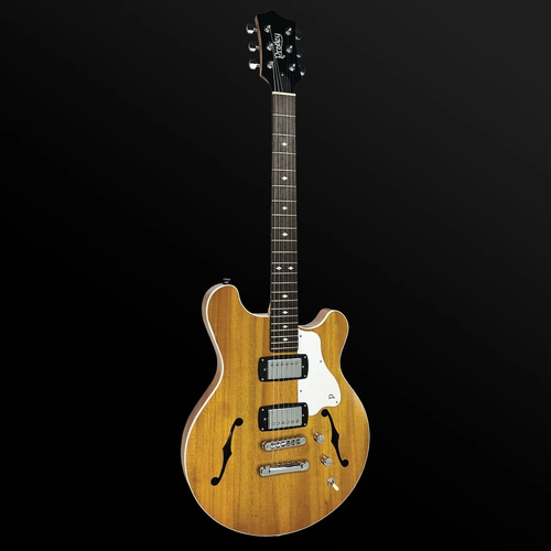 Pratley RBJ22 Double Cut Semi-Hollow Electric Guitar - Transparent Vintage Yellow [PRRBJ22-TVY]