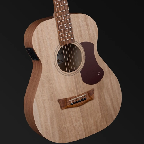 Pratley SL Mini Solid Top Qld Blue Fig Acoustic Guitar, Layered Maple Back & Sides w/ Fishman Presys II Pickup [PRSLM-E-MF]