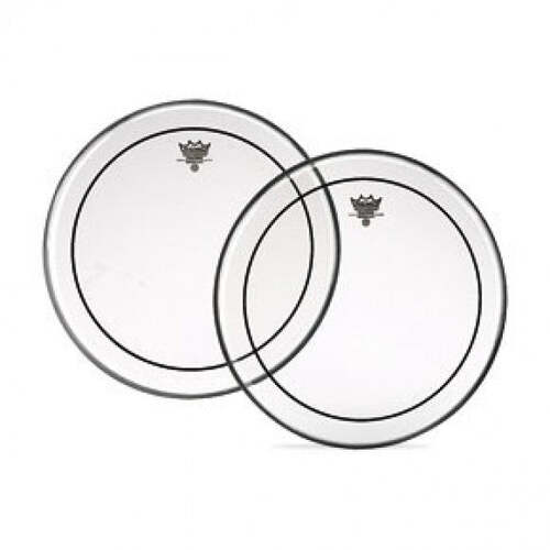 Remo PS-0306-00 Pinstripe Drum Head Skin 6 Inch Clear 6''