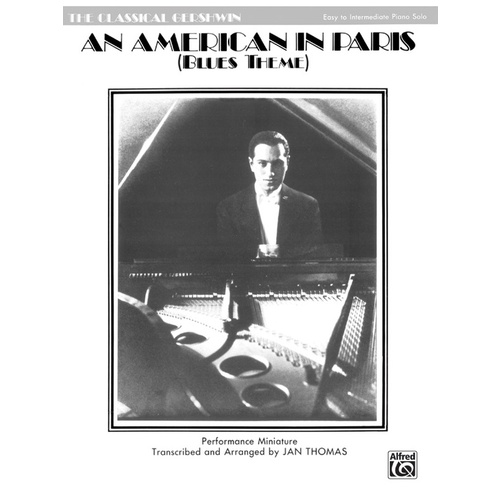 American in Paris Piano Sheet Music