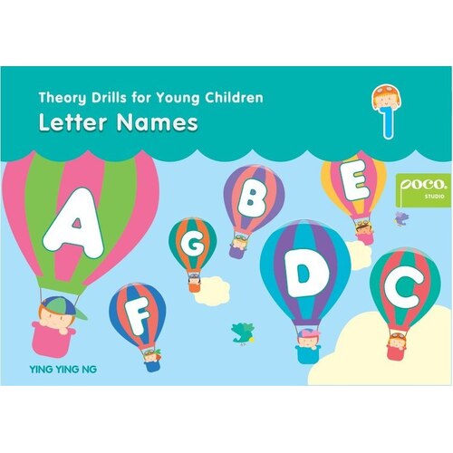 Theory Drills For Young Children Letter Names (Softcover Book)