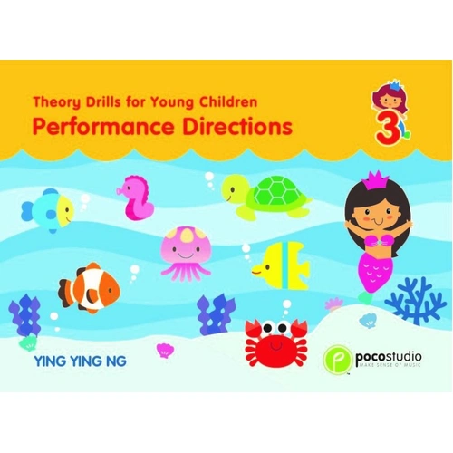 Theory Drills for Young Children Book 3 by Ying Ying Ng - 48 Pages