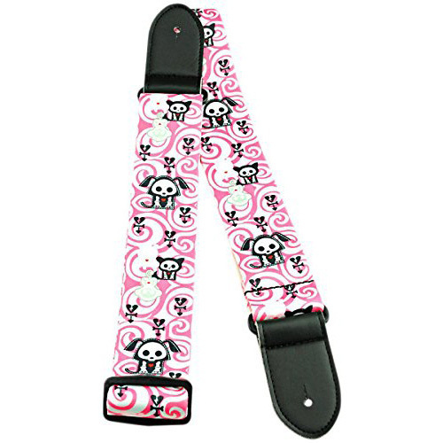 Perris 2" Polyester "Skeleanimals" Licensed Guitar Strap