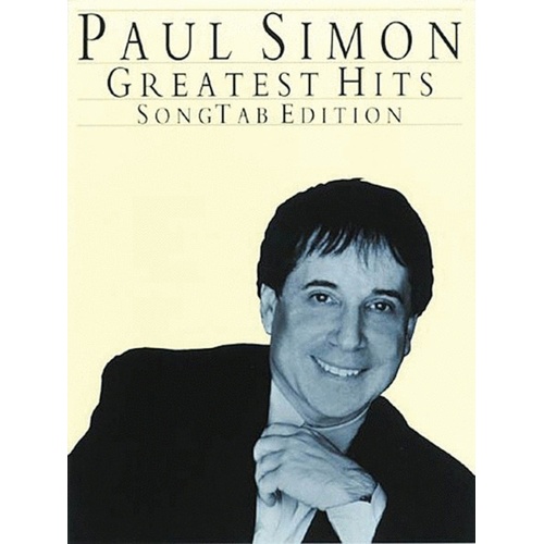 Paul Simon Greatest Hits SongTAB Edition (Softcover Book)
