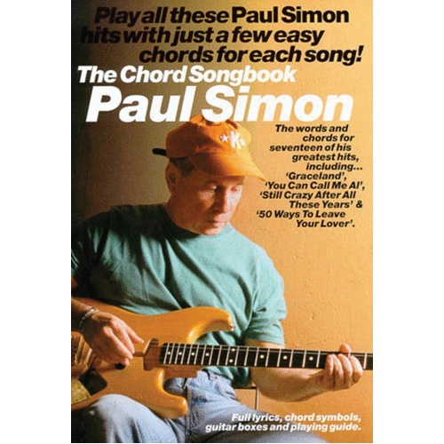 Paul Simon - The Chord Songbook (Softcover Book)