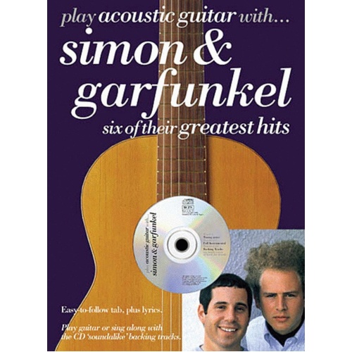 Play Acoustic Guitar With Simon and Garfunkel Book/CD (Softcover Book/CD)