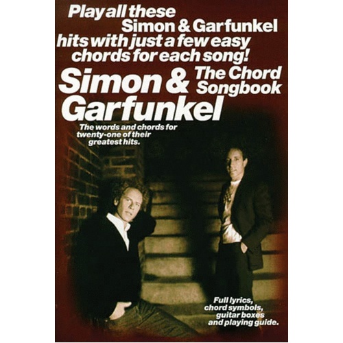 Simon and Garfunkel - The Chord Songbook (Softcover Book)