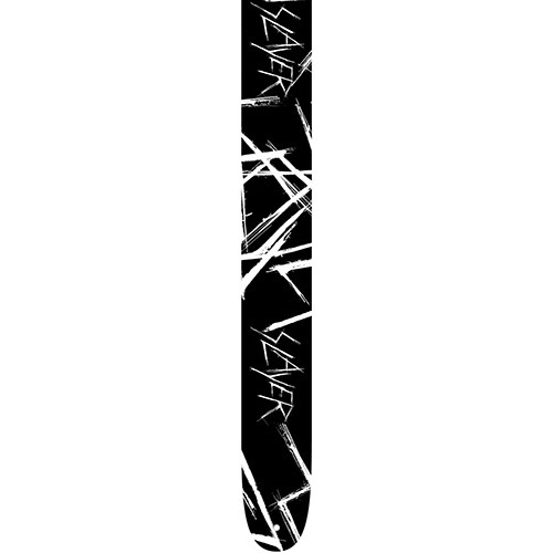Perris 2.5" Leather Hi-Res "Slayer" Licensed Guitar Strap