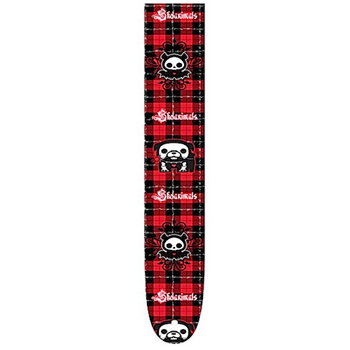 Perris 2" Leather Hi-Res "Skelanimals" Licensed Guitar Strap 