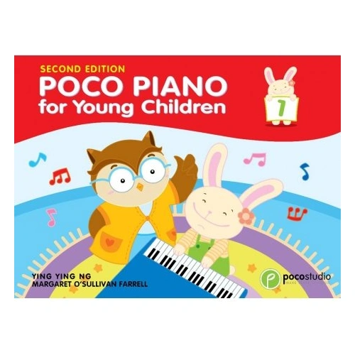 Poco Piano for Young Children Level 1 by Margaret O'Sullivan Farrell and Ying Ying Ng, 64 Pages, Poco Studio