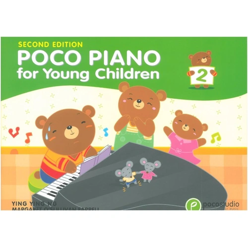 Poco Piano for Young Children Level 2 by Margaret O'Sullivan Farrell and Ying Ying Ng, 48 Pages, Poco Studio