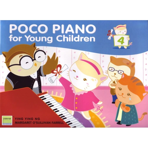 Poco Piano for Young Children Level 4 by Ying Ying Ng, 48 Pages, Poco Studio, Piano Series