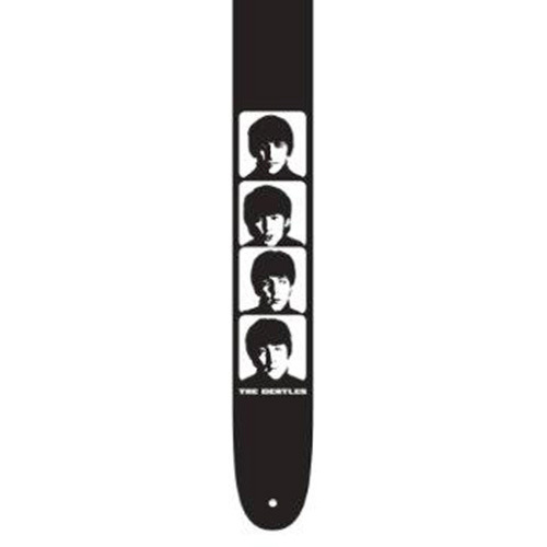 Perris 2.5" Vegan Vinyl Hi-Res "Beatles" Licensed Guitar Strap