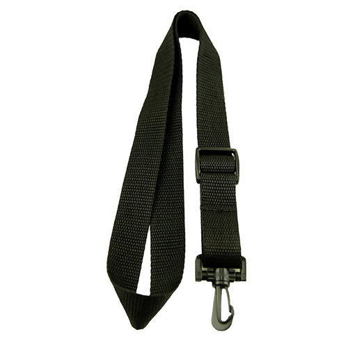 Perris Poly Pro Saxophone Strap Black with Tri Glide and Plastic Swivel Hook