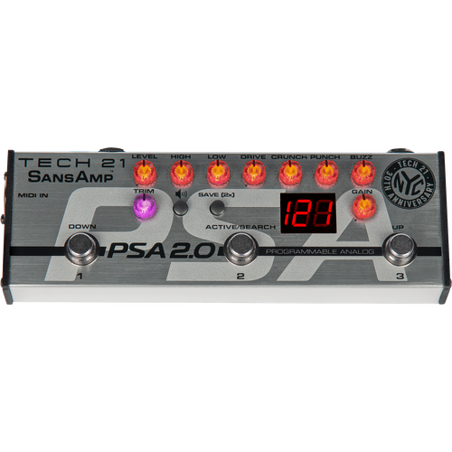 Tech 21 SansAmp PSA 2.0 Programmable Preamp Pedal