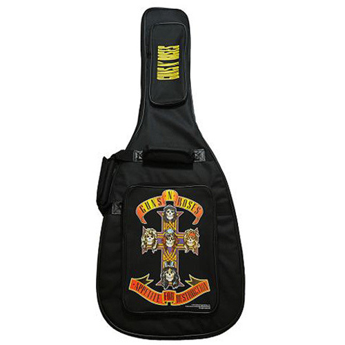 Perris Guns N Roses Acoustic Guitar Gig Bag with Pockets and Shoulder Straps