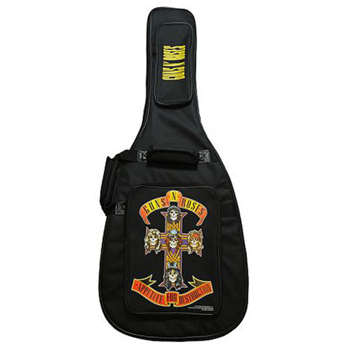 Perris Licensed Guns N Roses Bass Guitar Gig Bag with Pockets and Padding