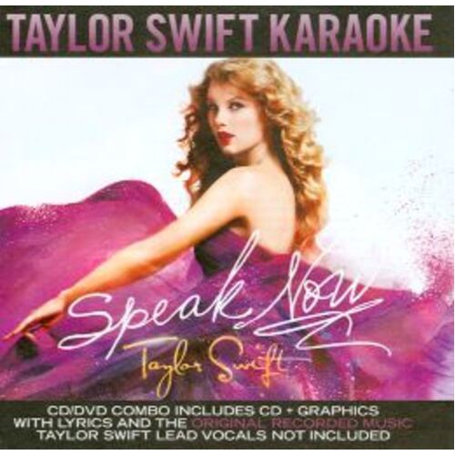 Sing The Hits Taylor Swift Speak Now CDG 