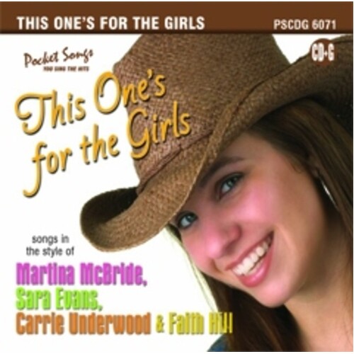 Sing The Hits This Ones For The Girls CDG